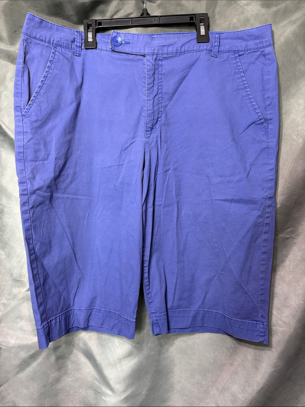 Bandolino Royal Blue Flat Front Men's Shorts